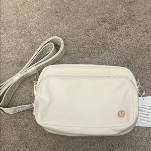 lululemon athletica Cream Crossbody Bag